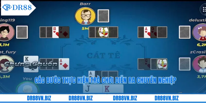 Các bước thực hiện trò chơi diễn ra chuyên nghiệp Các bước thực hiện trò chơi diễn ra chuyên nghiệp