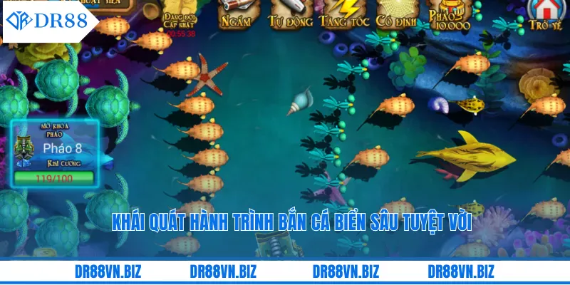 Khái quát hành trình bắn cá biển sâu tuyệt vời