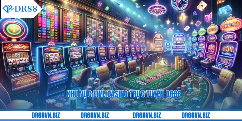 Khu vực live casino trực tuyến DR88 Khu vực live casino trực tuyến DR88